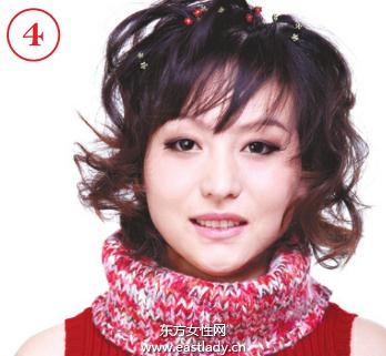 彩色小夾子打造時尚靚麗發(fā)型