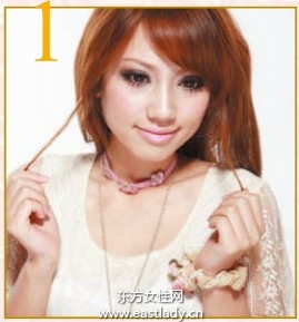 螺旋絲巾高盤發(fā)變身名模氣質