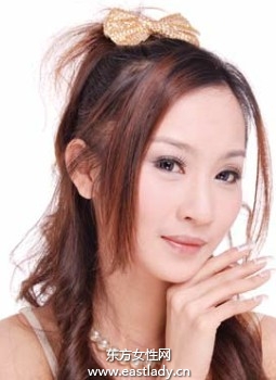 神秘華麗卷發(fā)發(fā)型令人著迷的神秘感