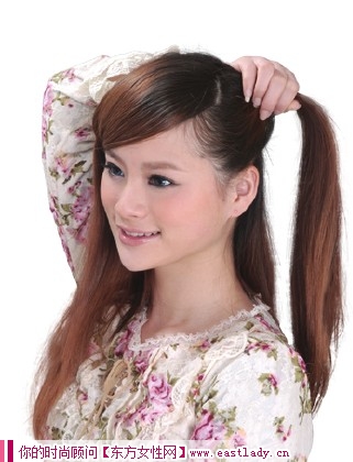 2012最新發(fā)型 歪歪辮重拾少女情懷