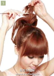 經(jīng)典日系高丸子發(fā)型圖解