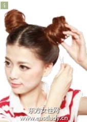 雙團(tuán)子高束發(fā)發(fā)型設(shè)計(jì)帥氣又迷人