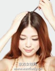 韓式擰卷后束發(fā) 隨意盤扭更迷人