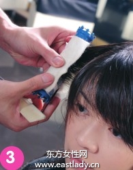 時(shí)尚卷發(fā)造型基本步驟體現(xiàn)女性溫婉秀麗