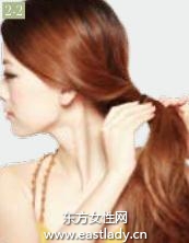 韓式擰卷后束發(fā) 隨意盤扭更迷人