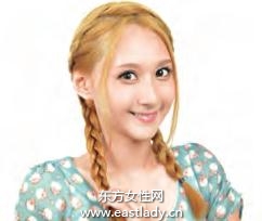2013今年最流行的發(fā)型清爽辮盤發(fā)發(fā)型