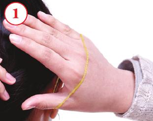 簡單馬尾辮的扎法 具有讓臉變小的效果哦