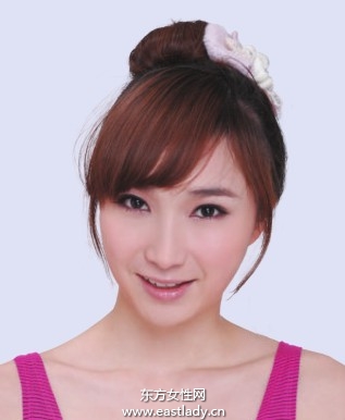 韓式花苞頭發(fā)型設(shè)計(jì)透露女性酷感味道