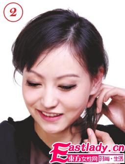 嬌小可愛劉海編發(fā) 做個(gè)小女人