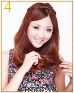 清甜中分內(nèi)卷發(fā) 浪漫隨性波西米亞風(fēng)情