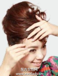 2013最新蓬松高盤發(fā)造型 給人瀟灑不拘一格之感