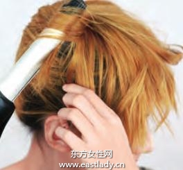 時(shí)尚中性盤發(fā)發(fā)型游走在性感與帥氣邊緣