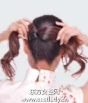 2013最新韓式扭發(fā)發(fā)型扎法步驟