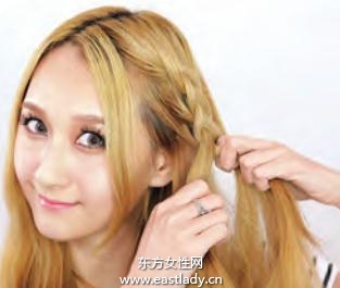 可愛加股辮成就淑女風(fēng)