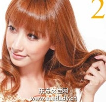 塑造豐盈松散卷發(fā)發(fā)型