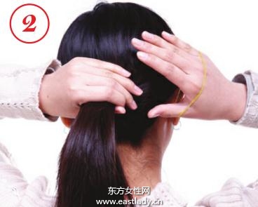 2013新款馬尾辮的扎法圖解 美化你的臉部輪廓