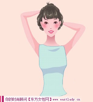 高雅古典盤發(fā)步驟起圓潤(rùn)臉型作用