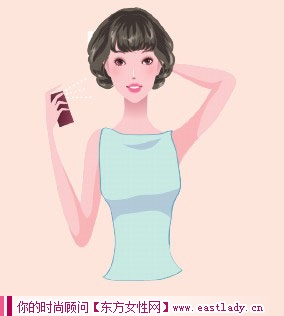 高雅古典盤(pán)發(fā)步驟起圓潤(rùn)臉型作用