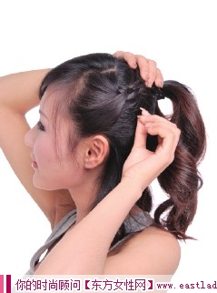 時尚韓式編發(fā)圖解 訴說屬于青春的快樂