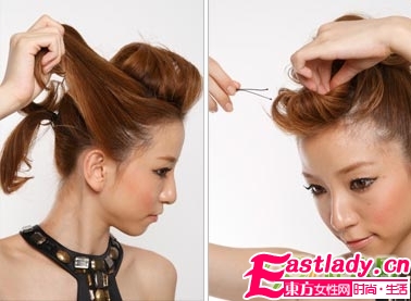 強(qiáng)薦 節(jié)日款靚麗發(fā)型DIY步驟圖解