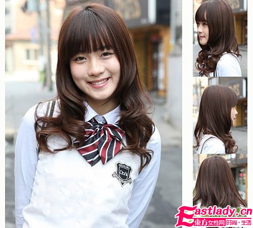 達人示范 少女直發(fā)DIY瞬變青春卷發(fā)