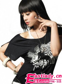 明星典范 復(fù)古劉海的11種搭配范兒