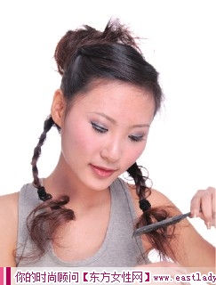 時尚韓式編發(fā)圖解 訴說屬于青春的快樂