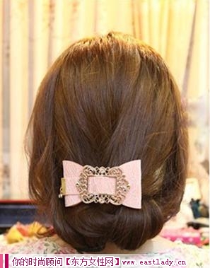 簡單韓式盤發(fā)步驟 只需幾步就改變你的氣質(zhì)