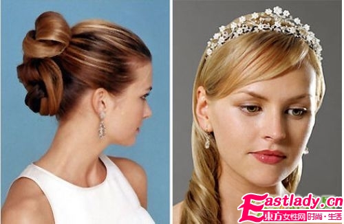 美麗綻放 新娘十八款柔美發(fā)型