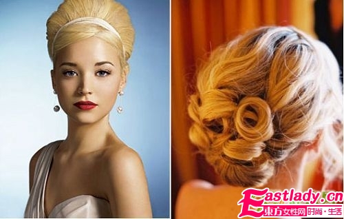 美麗綻放 新娘十八款柔美發(fā)型