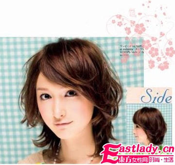 風(fēng)情劉海 打造最美蓬松卷發(fā)