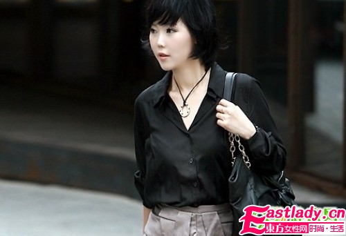 時尚OL必學(xué) 韓式清新短發(fā)