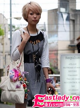 日系發(fā)型街拍 獨創(chuàng)個性發(fā)型