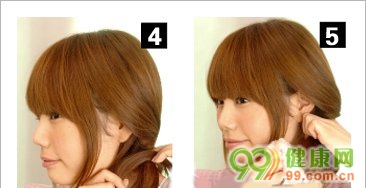 慵懶歪發(fā)髻發(fā)型怎么扎