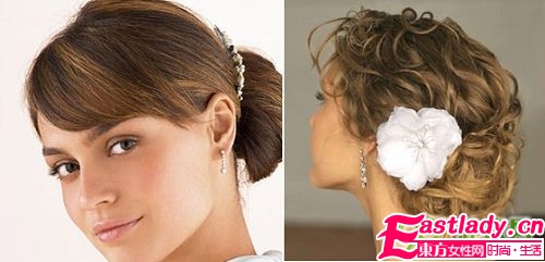 美麗綻放 新娘十八款柔美發(fā)型