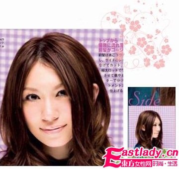 風(fēng)情劉海 打造最美蓬松卷發(fā)