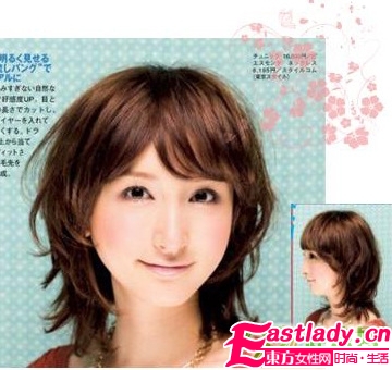 風(fēng)情劉海 打造最美蓬松卷發(fā)