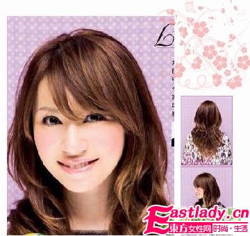 風(fēng)情劉海 打造最美蓬松卷發(fā)