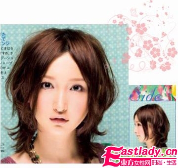 風(fēng)情劉海 打造最美蓬松卷發(fā)