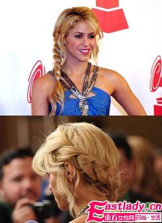 女星三款超美精致麻花辮