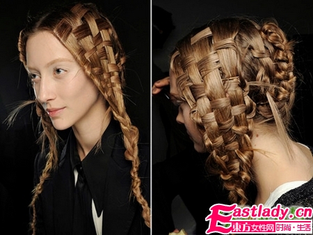 秀場最具藝術(shù)感的＂瘋狂＂辮子