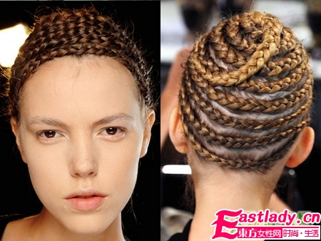 秀場最具藝術(shù)感的"瘋狂"辮子