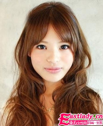時(shí)髦日系長卷發(fā) 瘦臉百分百