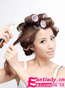 超人氣 5步驟DIY卷出性感大波浪