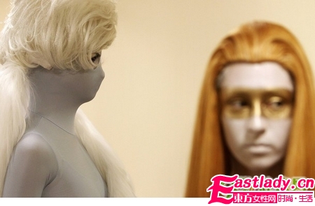 莫斯科另類發(fā)型秀 雷過Lady GaGa