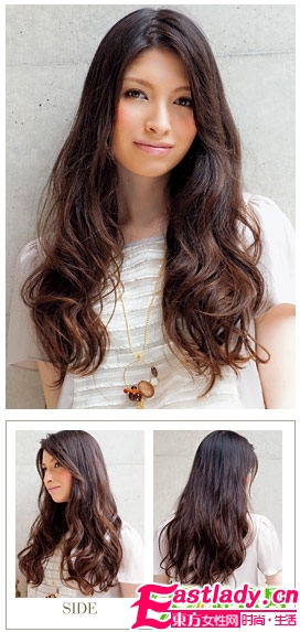 入秋發(fā)型DIY 甜美日系蓬松卷發(fā)