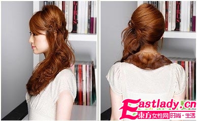 唯美氣質(zhì) 五款浪漫韓式盤發(fā)