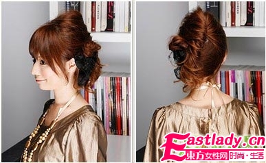 唯美氣質(zhì) 五款浪漫韓式盤發(fā)