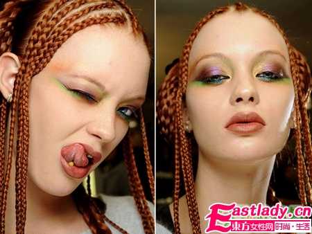 秀場最具藝術感的＂瘋狂＂辮子