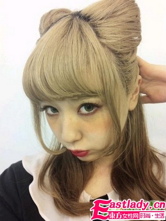 日本貓耳發(fā)型 看誰的比較萌